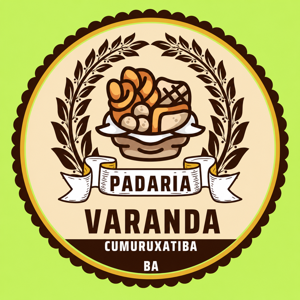 Logo de Padaria Varanda